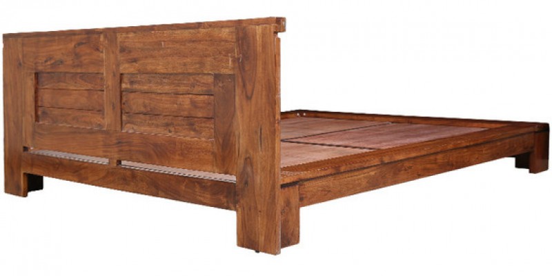 Egbert Leopold solid Wood Queen Bed